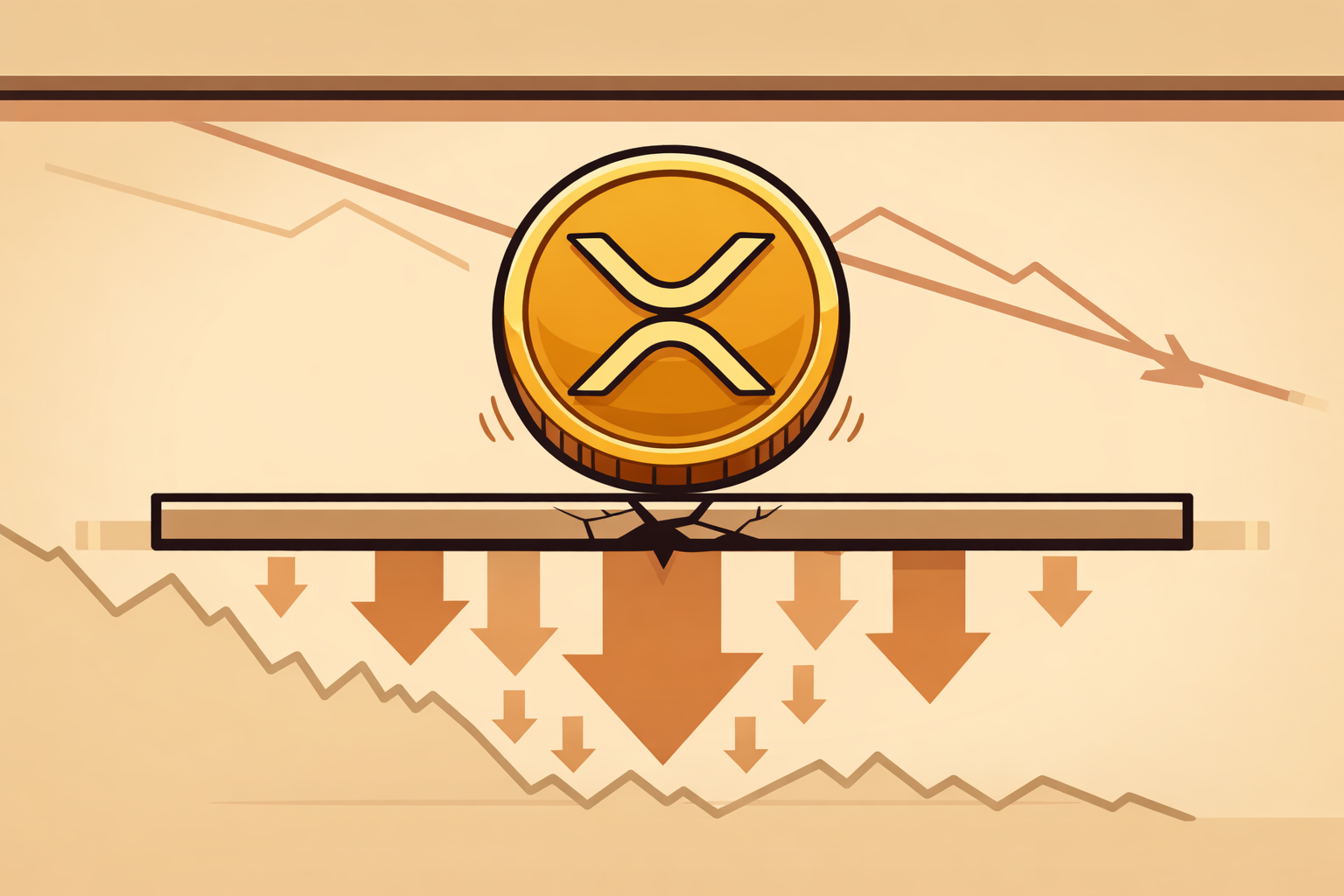 XRP price nears key support amid conflicting signals